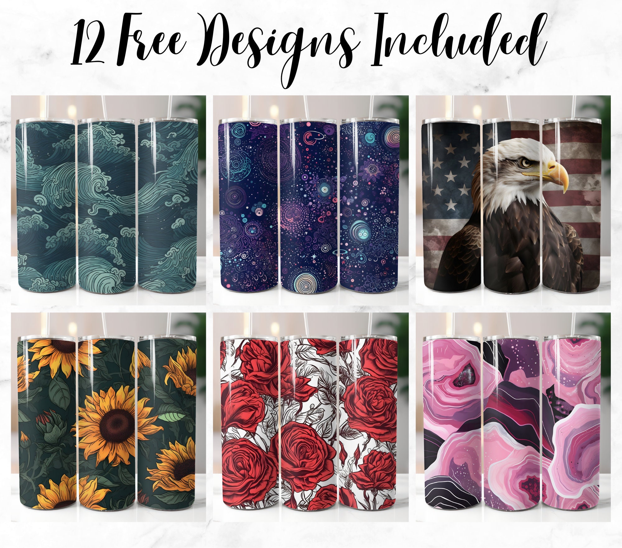 Rustic Elk 20oz Tumbler Wrap, PNG Instant DIGITAL Download, Hunting