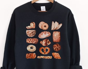 Bread Baker Shirt, Bread Chart Shirt, Baking Gift for Foodie Shirt, Sourdough Shirt baker gift, Baking Shirt, Bread Tshirt, Bakery shirt tee