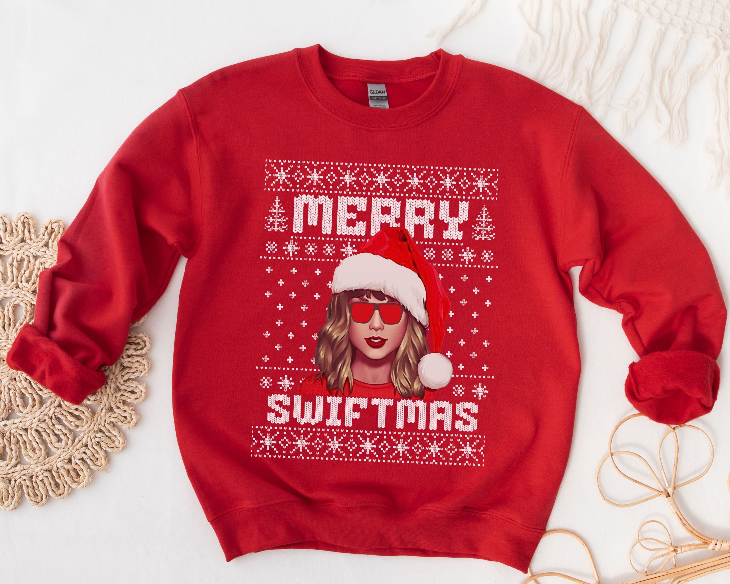 Taylor Swift Xmas Style - Vêtement De Noël Festif, Idée