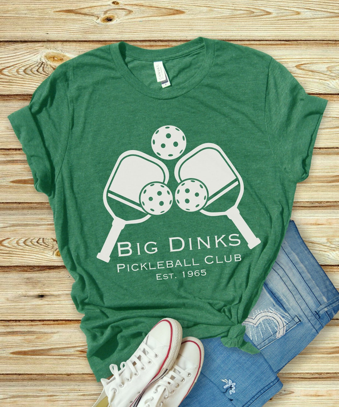 Big Dinks Pickleball Club Shirt Pickleball Shirt Pickleball Etsy