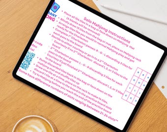 Instrucciones para el tutorial de práctica de Mahjong en solitario - Archivo digital