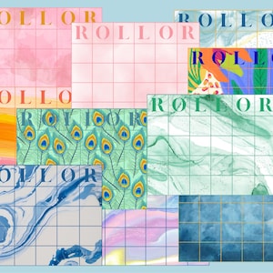 Mahjong Practice Boards for Solo Play – Printable Colorful Bundle Designs  (Digital Download)