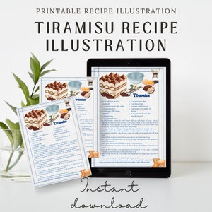 Irresistible Tiramisu Recipe Card - An Italian Delicacy!