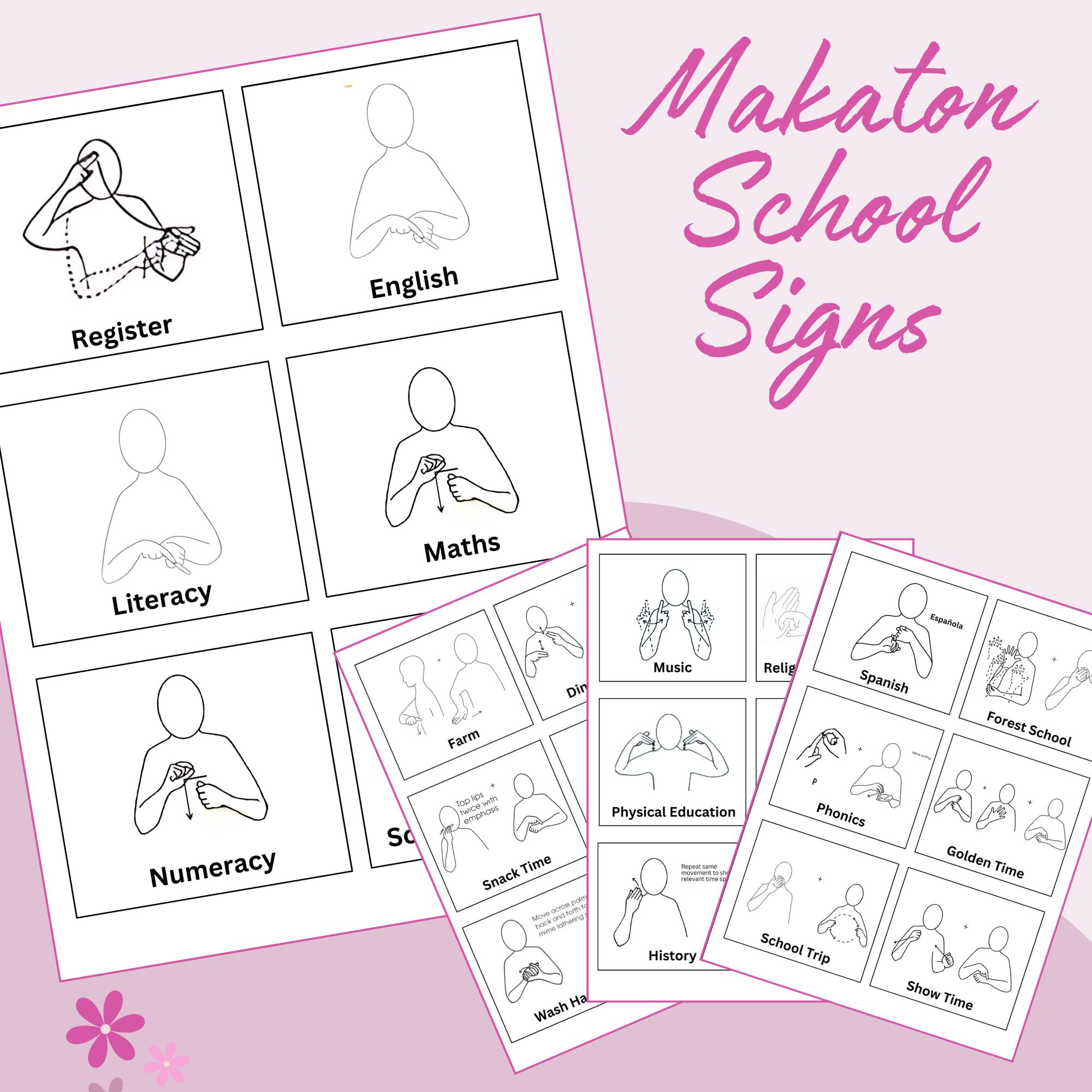 Makaton Communication Cards For Education Digital Download Now Next 