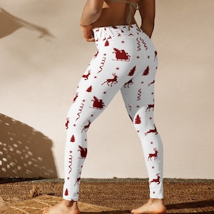 Christmas themed leggings best sale