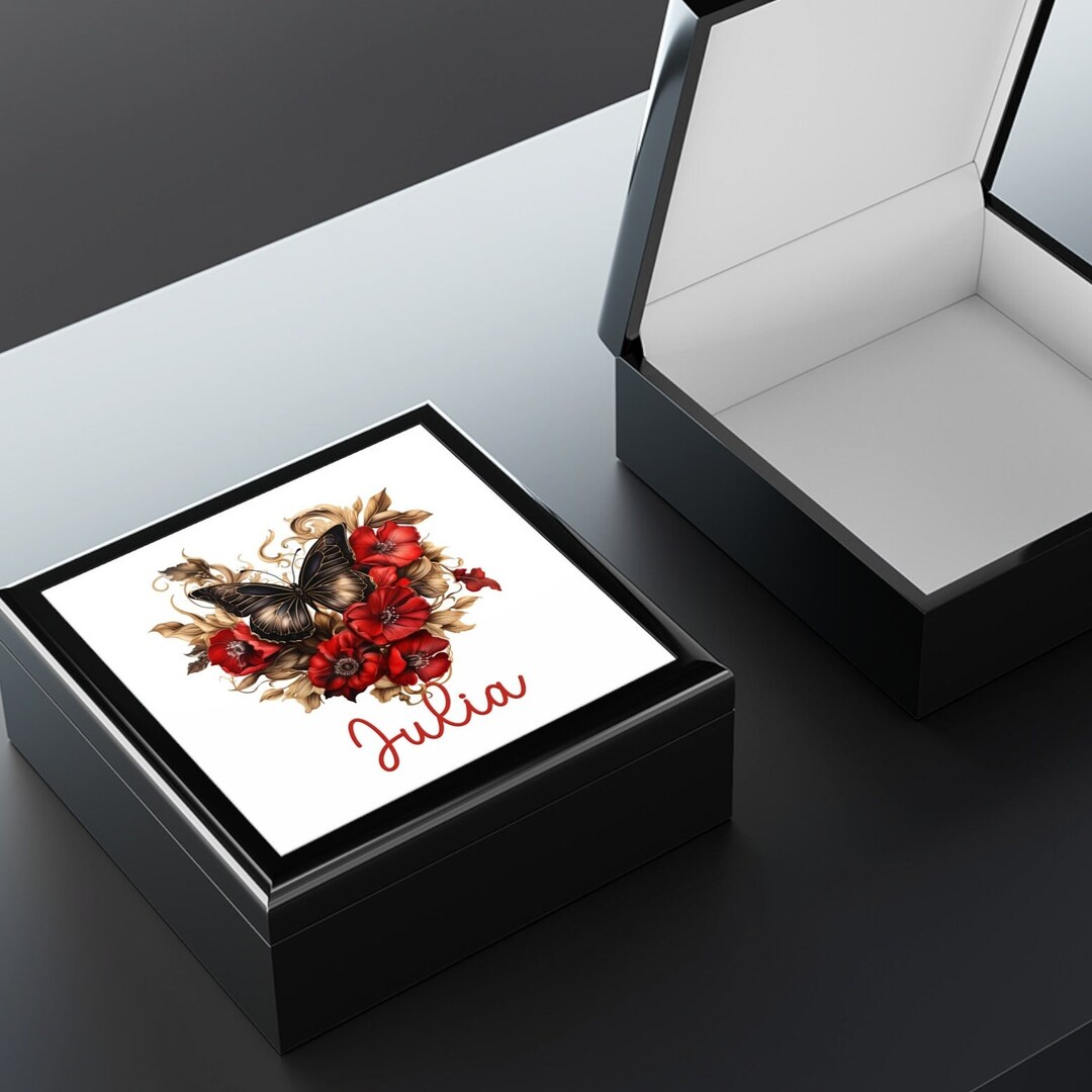 Personalized Jewelry Boxes Accessories Case Bridesmaid
