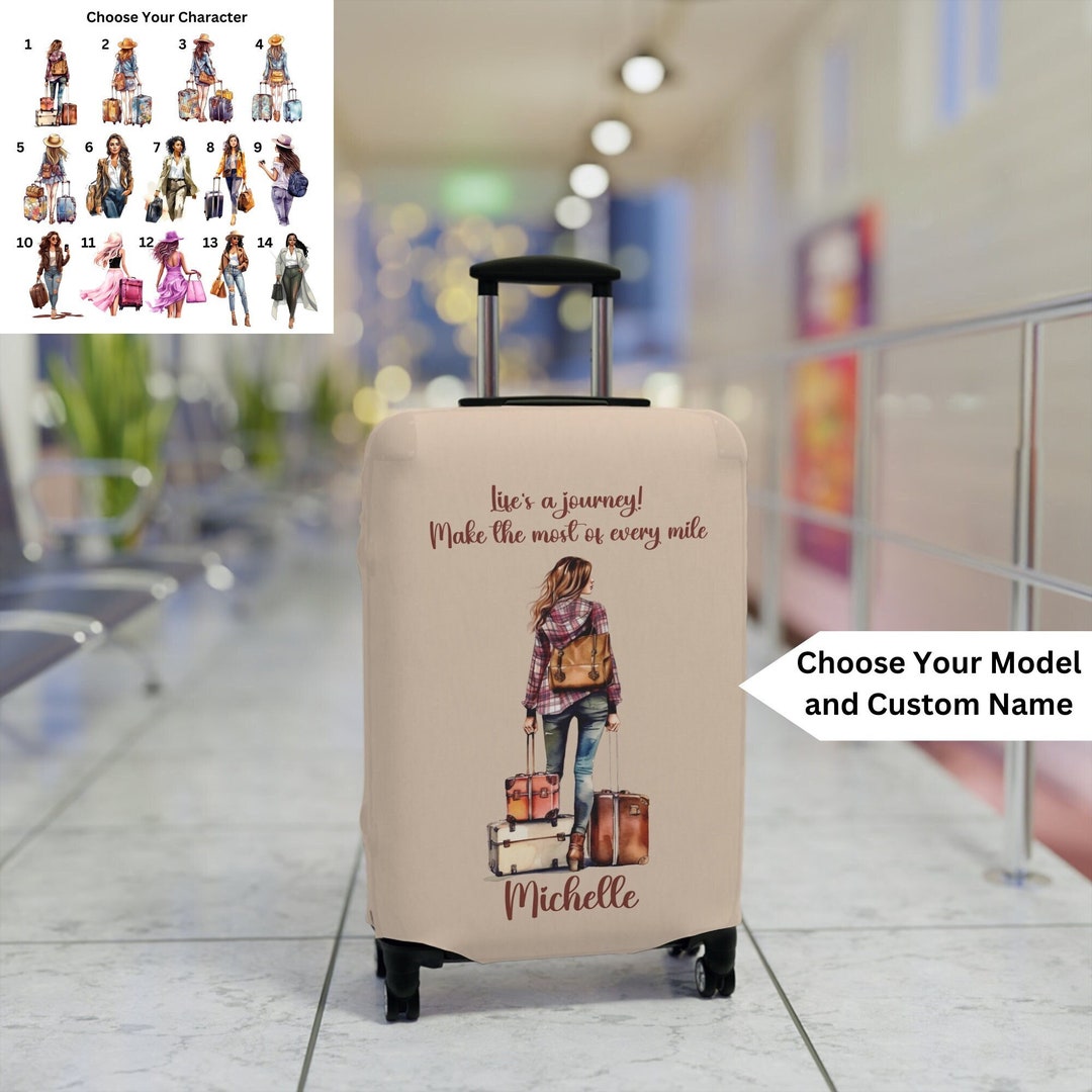 Luggage Cover Personalized Name and Model, Custom Suitcase Covers for ...