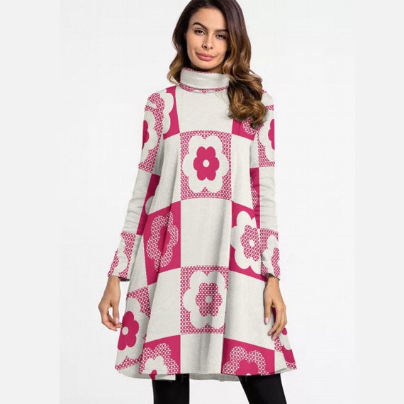 High neck shirt dress hotsell