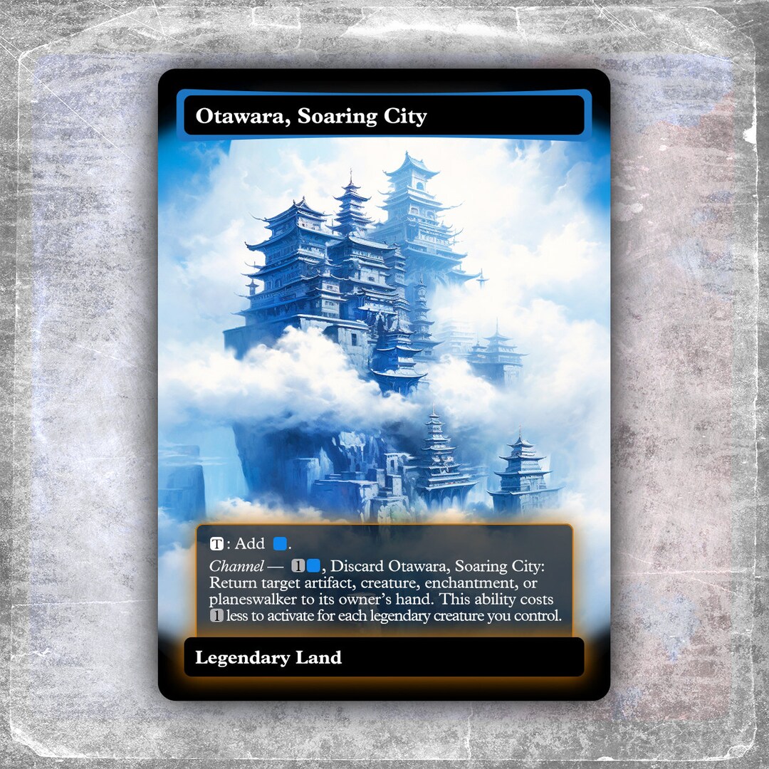 Otawara Soaring City 2 alternative Custom Art / No Foil