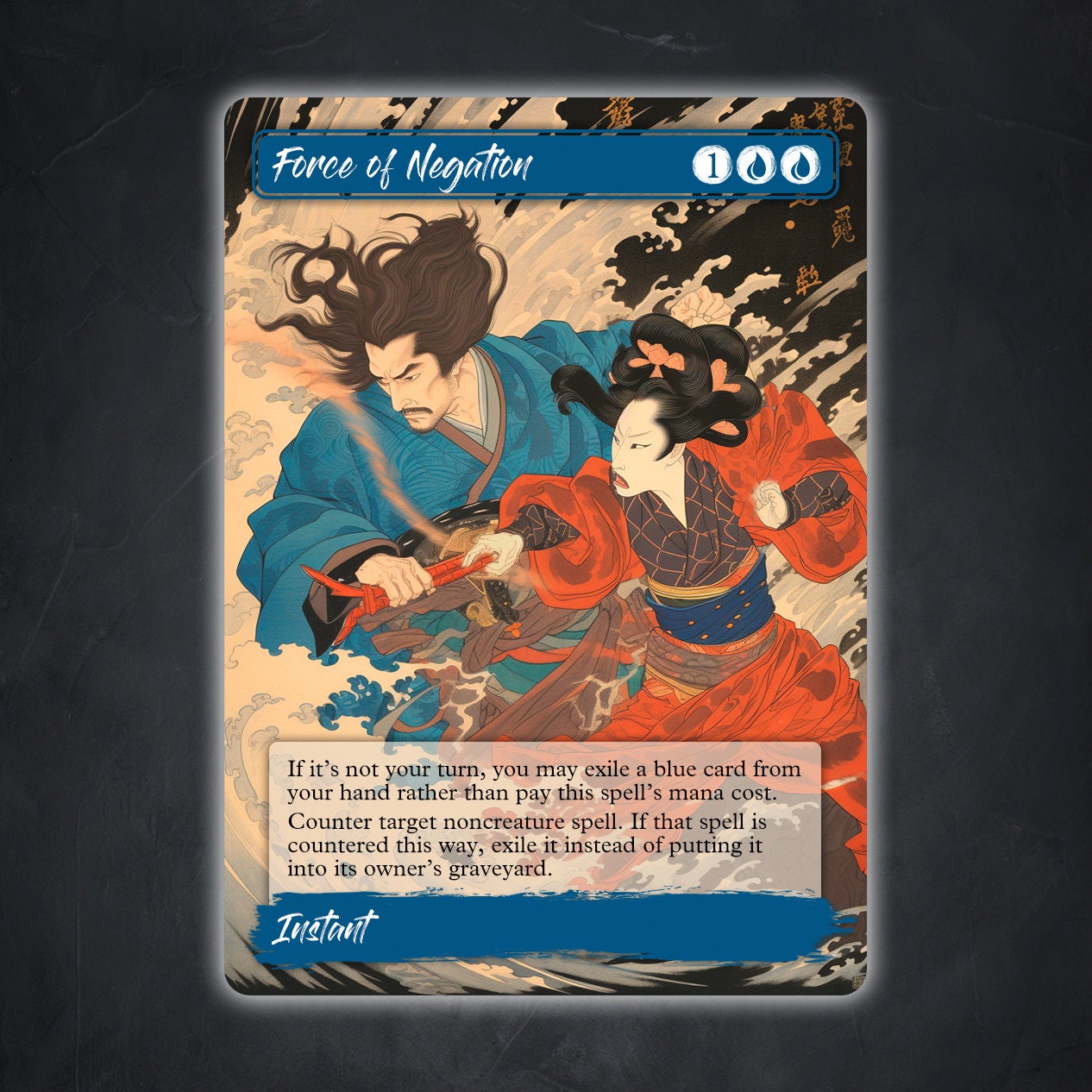 Force of Negation 4 alternative Custom Art / No Foil japan Manga