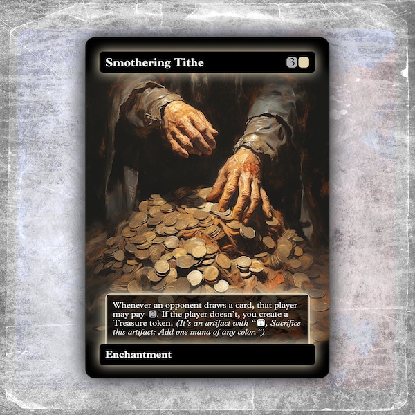 Étouffement TIthe #1 [Art personnalisé alternatif / Pas de foil] >HYPERION< Edh MTG Proxy