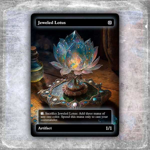 Jeweled Lotus Proxy Etsy