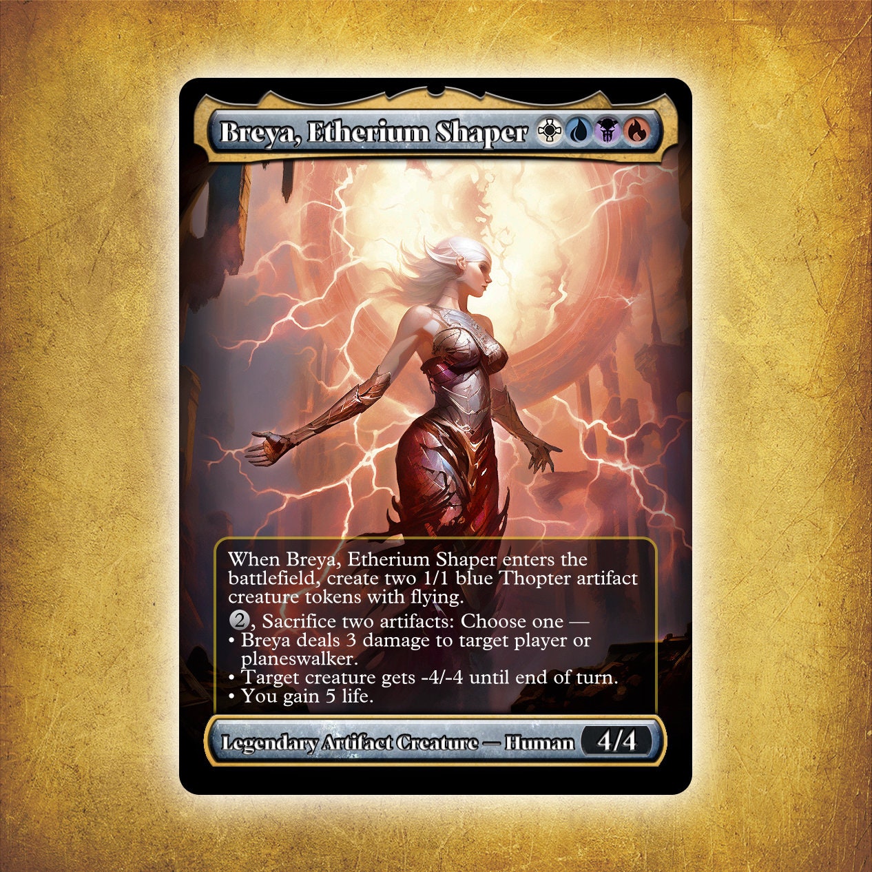 Breya Etherium Shaper Full Art 2 alternative Custom Art / Etsy