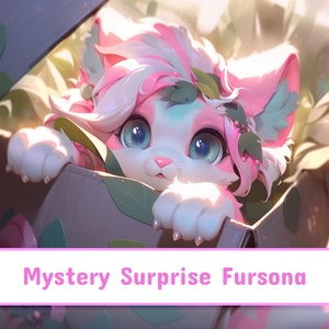 Mystery Surprise Furry Adoptable Box: Manifest the Perfect Surprise Fursona | Mystery Box Adoptable