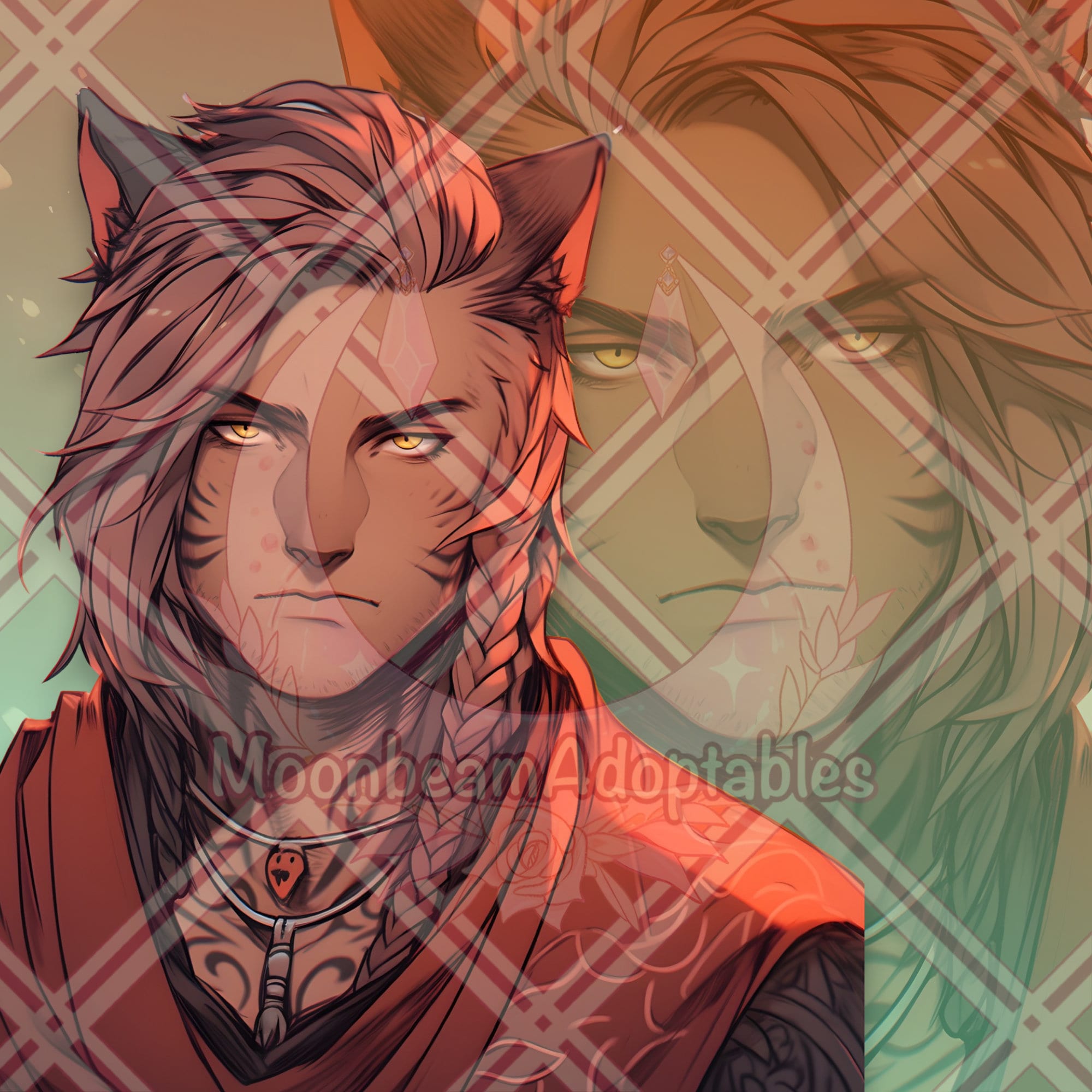 Adopt a Character Miqote Male Character Adoptable Portrait Etsy Adopt a Character Miqote Male Character Adoptable Portrait Etsy