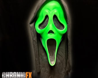 Scream 'Stab' GhostFace-masker met donkere ooggaas