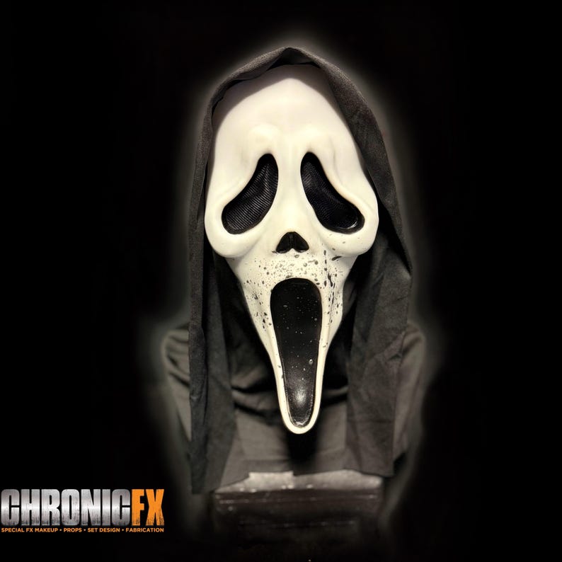 Scream 6 Mask Custom - Jason Carvey “grimey” Alternate Ghostface W ...