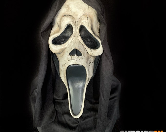 Ghostface(Scream VI)(stu macher aged mask) Minecraft Skin