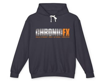 Hoodie met Chronic FX-logo | Lichtgewicht sweatshirt met capuchon