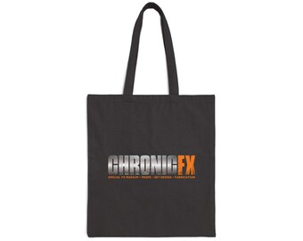 Draagtas met Chronic FX-logo | Zware katoenen canvas uitrustingsdrager met speciale effecten