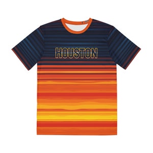 H-Town Houston Baseball Inspired Men&#39;s T-Shirt: Show Your Team Spirit!