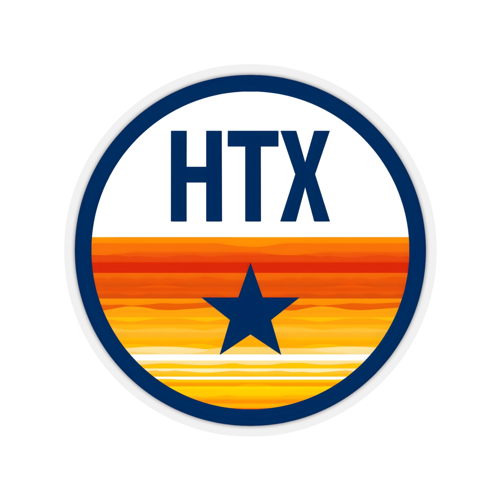 HTX Houston Sticker - Etsy