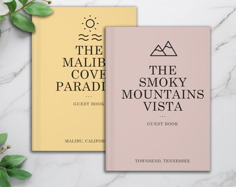 Libro degli ospiti personalizzato Libro degli ospiti Airbnb Libro degli ospiti per case in affitto Libro degli ospiti VRBO personalizzato Libro degli ospiti per case vacanze Libro degli ospiti personalizzato
