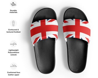 DS Men’s Union Jack flag Adidas Adilette size 13 Buy Adidas Adilette Slides  main image 3