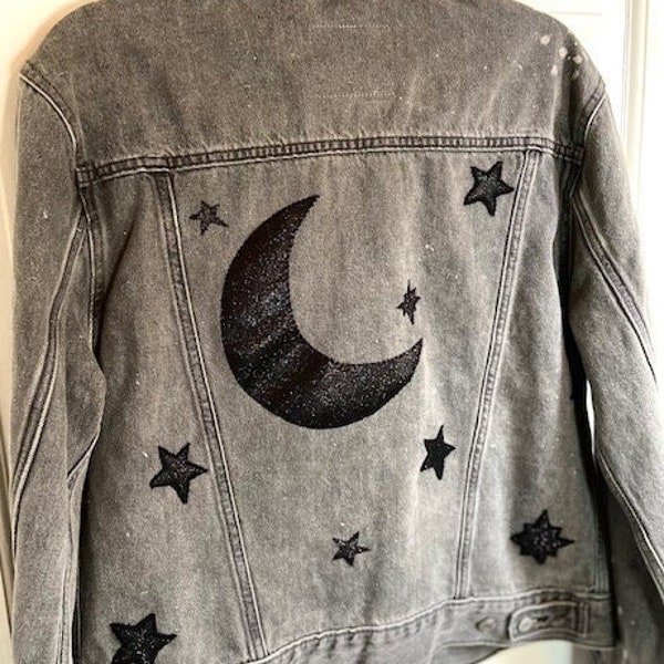 Moon and Stardust Jean Jacket