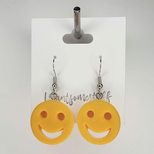 Potato smiley french fry earrings y2k nostalgic mini food accessories nostalgia childhood kids school cafeteria child hood memories fries