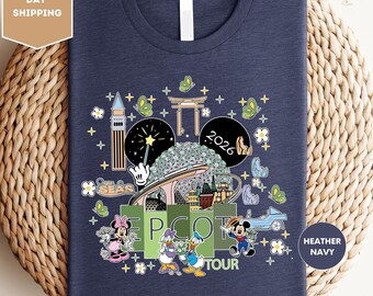 Disney Epcot World Tour 2026 Shirt, Drink Around The World Traveler Shirt, Disney Family Matching Shirt, Epcot T-Shirt, Disney Trip Shirt