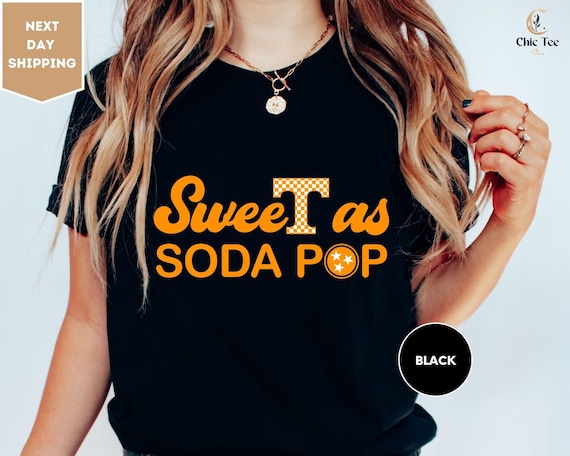 Sweet As Soda Pop Tennessee Shirt, Tennessee Football Tee, Football Shirt