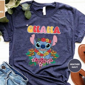 Ohana Stitch Shirt, Disney Shirt, Lilo And Stitch Shirt, Ohana Means Family Shirt, Stitch Shirt, Hawai Shirt, Disneyworld Family Shirt
