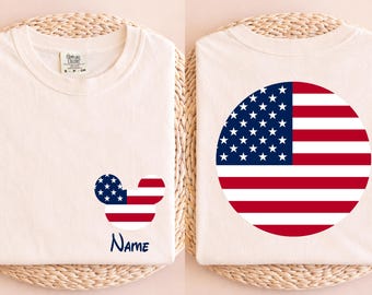 Mickey USA Flag Shirt, Disney Independence Day Shirt, 4th Of July Shirt, Patriotic Shirt, Disney Freedom Shirt, American Flag Shirt