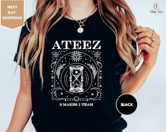 Ateez Break the Wall Shirt, Shirt, Ateez the World Shirt, Music Tour Merch, Ateez Fellowship Shirt, Member Tee