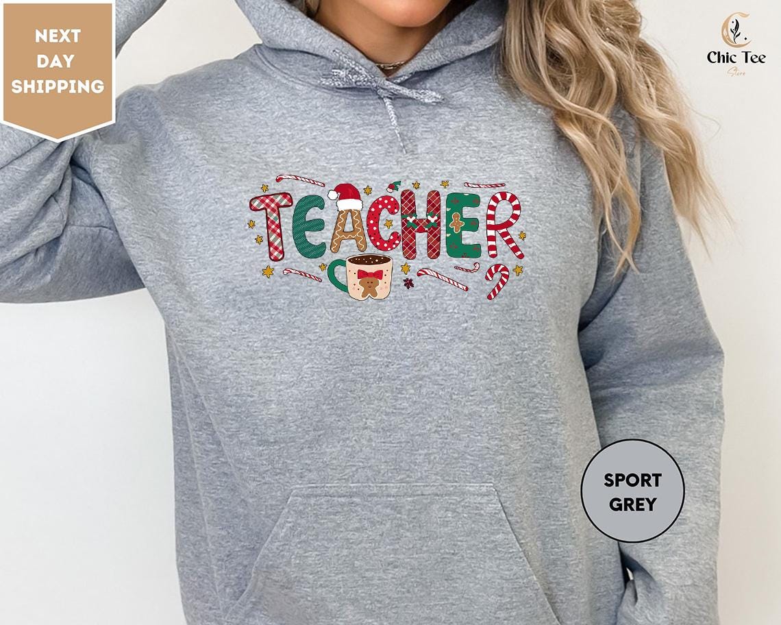 Funny teacher hoodies discount