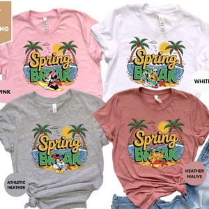 Disney shirt Mickey en zijn vrienden voorjaarsvakantie, shirt Mickey en vrienden, bijpassende shirt Disney voorjaarsvakantie, shirt Disneyland zomervakantie
