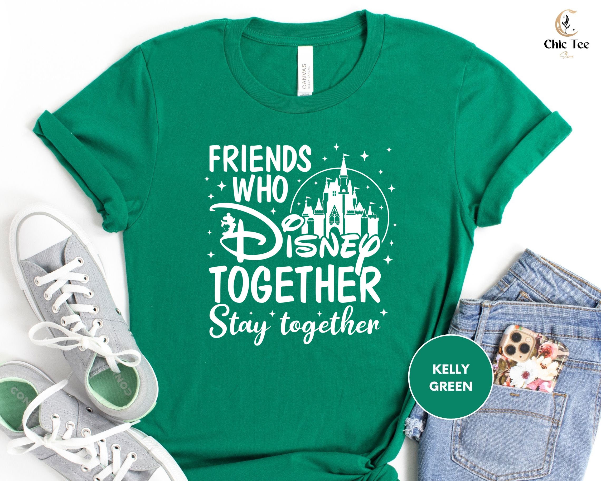 Friends Who Disney Together T-shirt Stay Together Best - Etsy