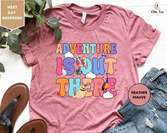 Adventure Is Out There Shirt, Up Shirt, Adventure Shirt, Carl and Ellie T-shirt, Honeymoon Shirts, Family Vacation Tee, Shirt For Couple