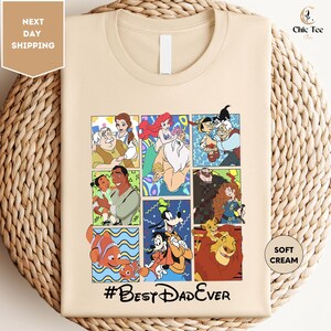 Disney Best Dad Ever Group Shirt, Dad Vacation Trip T-Shirt, Father&#39;s Day Shirt Best Dad Matching Shirt, MAgical Dad Shirt, Gift for Dad