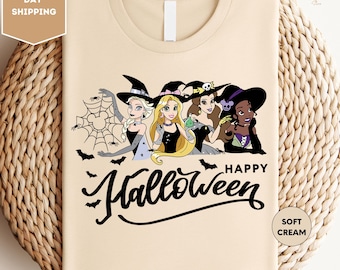 Happy Halloween Princess Shirt, Witch Princess Shirt, Disney Halloween Shirt, Disney Witch Shirt, Disneyland Princess Shirts, Witch Shirt