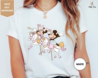 Mickey Minnie Shirt, Disney Tee, Minnie Mouse Shirt, Matching T-Shirt, Mickey T-shirt, Minnie Shirt, Disney Tee, Cute Gift, Disneyland Gift