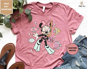 Minnie Summer Shirt, Summer Vibes Shirt, Summer Shirt, Vacation Shirt, Summer T-Shirt, Beach Shirt, Sea Shirt, Summer Gift, Girls Trip Shirt