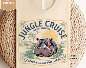 Disney Adventureland Jungle Cruise Shirt, Disney Angry Hippos Shirt, Disneyworld Riverboat Cruise Shirt, Animal Kingdom Shirt, Disney Shirt