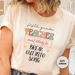 5th Grade Teacher Shirt, Back To School Shirt, Teacher Shirts 5th Grade Team, 5th Grade Tee, Fifth Grade Gift