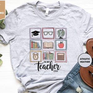 Maglietta In My Teacher Era, Maglietta Teacher Tour, Maglietta Teacher, Maglietta Teacher Era, Maglietta Back To School Teacher, Regalo First Day of School Teacher