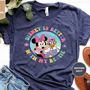 Disney Besties Shirt, Disney Girls Trip Shirt, Minnie And Daisy, Disney Friends Matching Tee, Disney Best Friends
