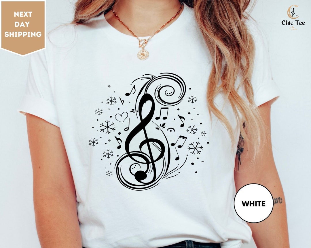 Music Notes Shirt, Music Shirt, Musician Shirt, Gift for Musician