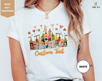Custom Disney Princess Castle Shirt, Disney Vacation Shirt, Princess Shirt, Disney Castle Shirt, Princess Castle Shirt, Disney Girl Trip