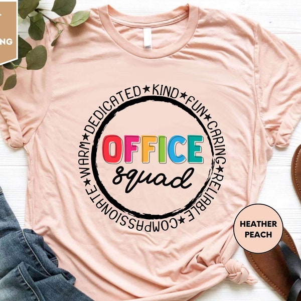 Office Staff Shirts, Coworker Gift, Office Squad Shirt, Administrative Assistant Shirt, Office Team Shirt, Office Crew